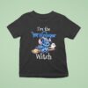 Stitch And Ghost I M The Kroger Witch Halloween T Shirt
