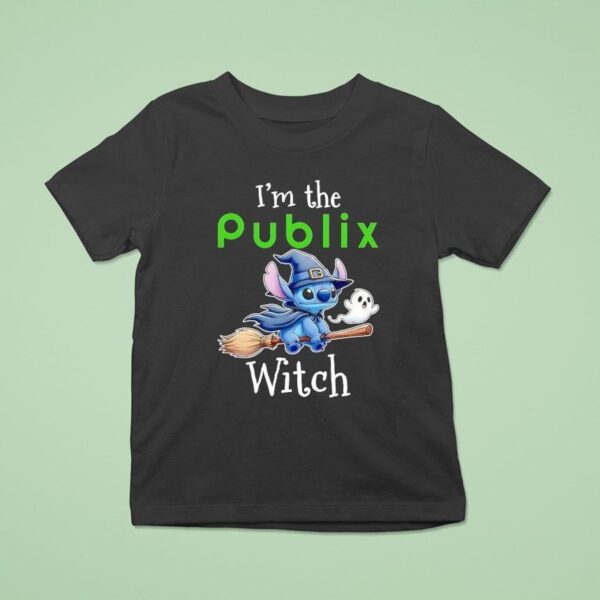 Stitch And Ghost I M The Publix Witch Halloween T Shirt