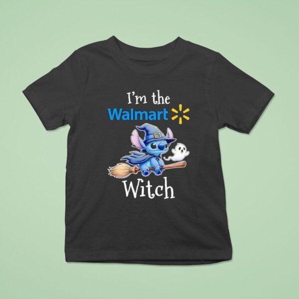 Stitch And Ghost I M The Walmart Witch Halloween T Shirt