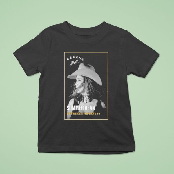 Summer Dean Gruene Hall Country Music Concer T Shirt