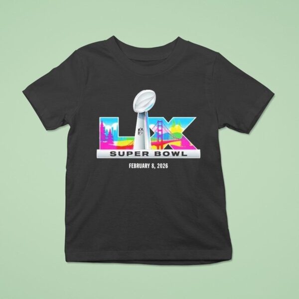 Super Bowl Lx Nfl Logo T Shirt