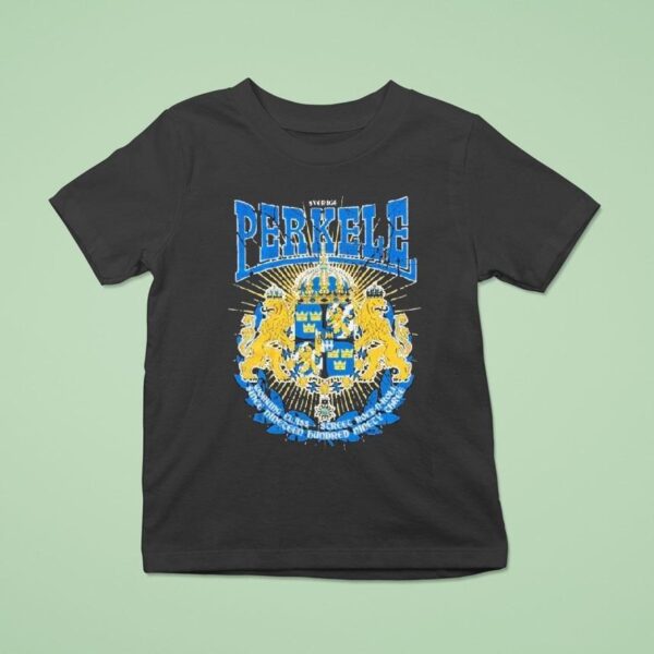 Sverige Perkele Cres T Shirt