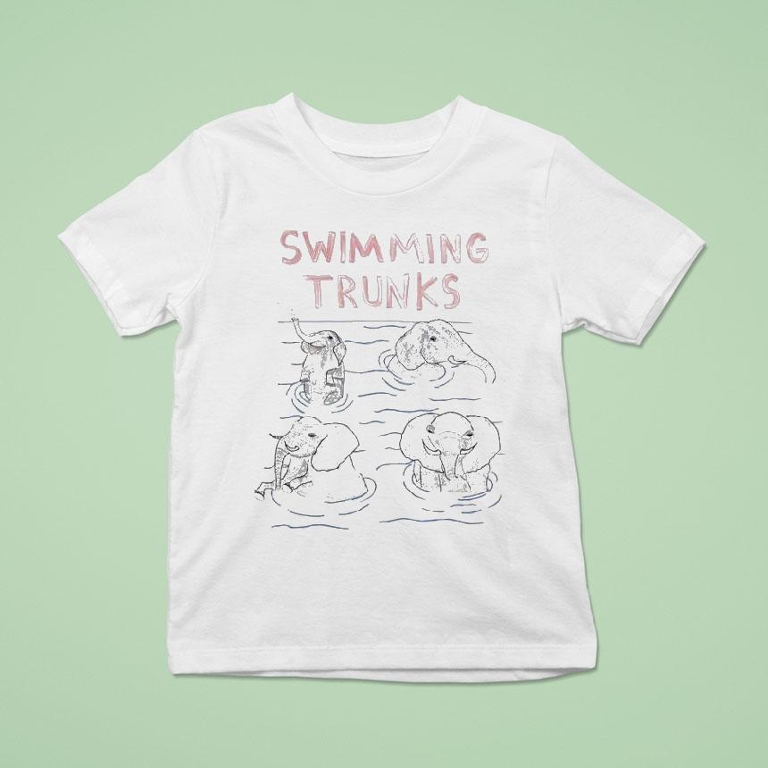 Swimming Trunks Elephan T Shirt Swimming Trunks Elephan T Shirt