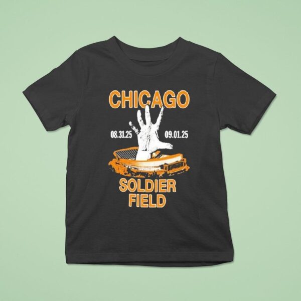 System Of A Down Soldier Field Chicago Stadium Hand T Shirt