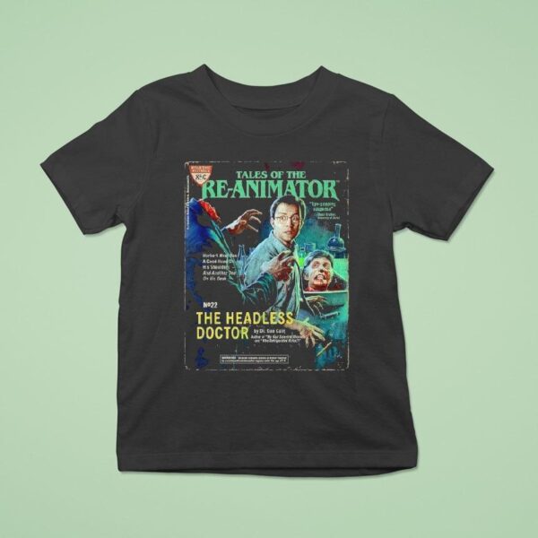 Tales Of The Re Animator The Headless Doctor Pulp Novel T Shirt