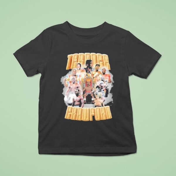 Terence Crawford The Champ Is Here Throne T Shirt