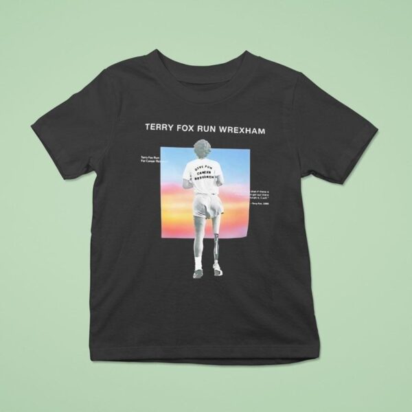 Terry Fox Run Wrexham Vintage T Shirt