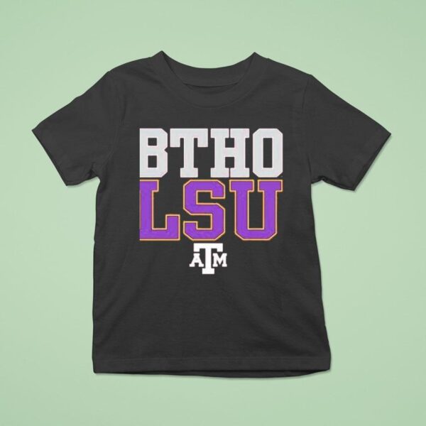 Texas Am Aggies Btho Lsu T Shirt