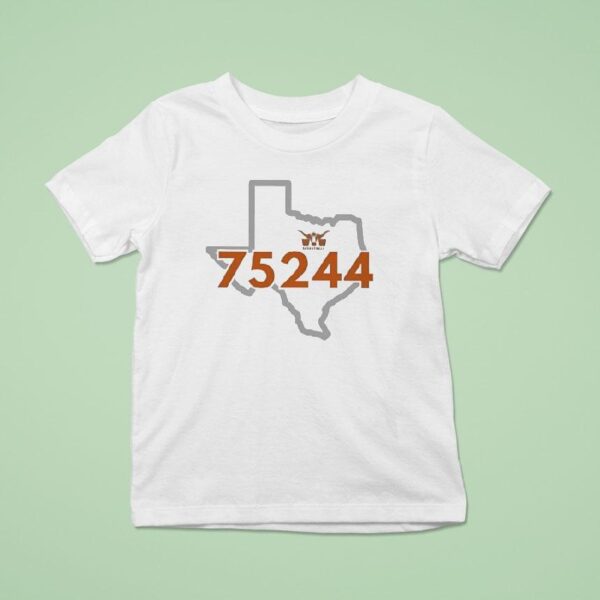 Texas Longhorn Map T Shirt