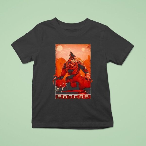The Book Of Boba Fett Rancor T Shirt
