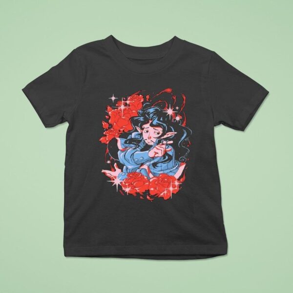 The Brightness Of Roses Waifu Anime T Shirt