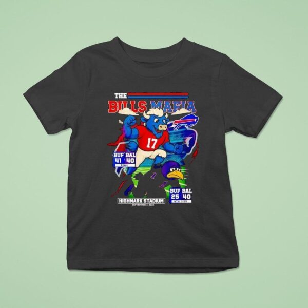 The Buffalo Bills Beat Baltimore Ravens In Highmark Stadium T Shirt
