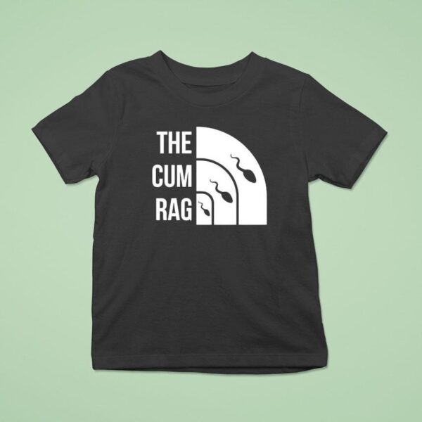 The Cum Rag Sperm Logo Parody T Shirt
