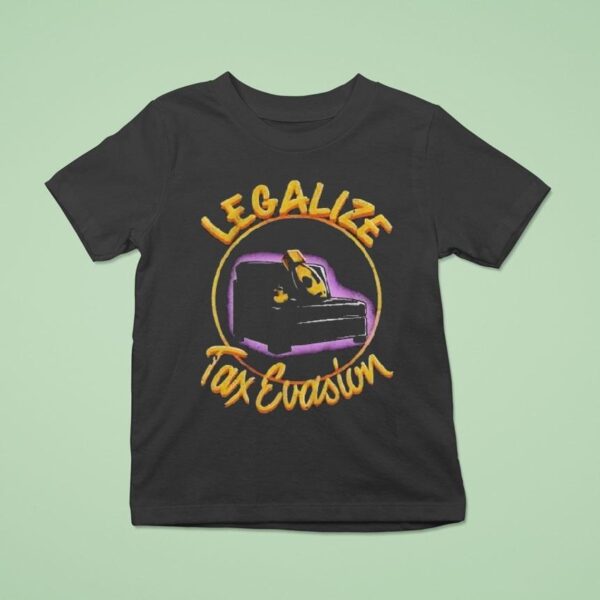 The Fat Electrician Legalize Tax Evasion Sofa Duck T Shirt