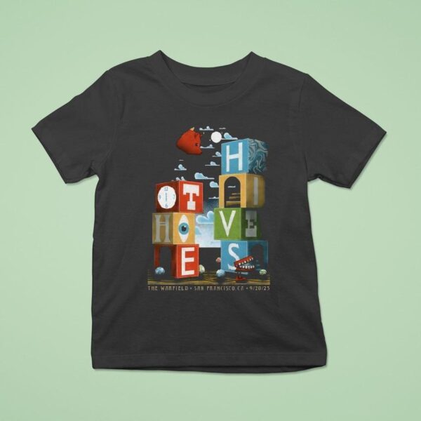 The Hives The Warfield San Francisco Ca Sep T Shirt