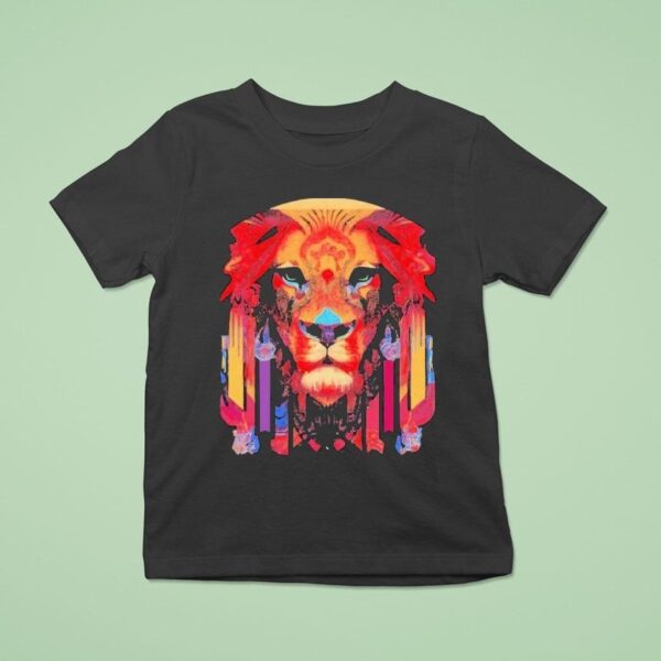 The Movement Technicolored Lion T Shirt