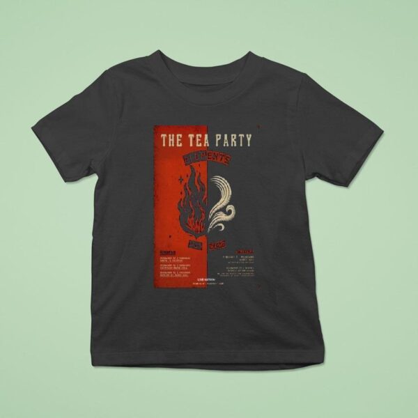 The Tea Party Elements Aus Tour T Shirt