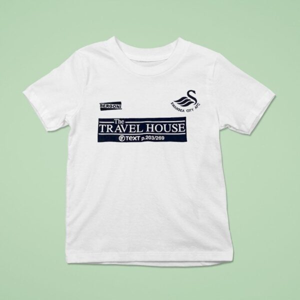 The Travel House Bergoni Swansea City Afc T Shirt