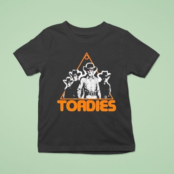 Toadies Orange Cowboys Triangle T Shirt