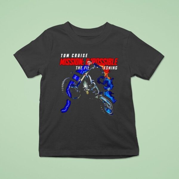 Tom Cruise Mission Impossible The Final Reckoning T Shirt