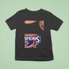 Triple A National Champions Jacksonville Jumbo Shrimp Cartoon Masco T Shirt