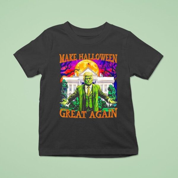 Trump Zombie Make Halloween Great Again T Shirt