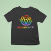 Trust Us With Your Pride Lgbt Logo T Shirt