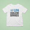 Un Escalator Services Logo T Shirt