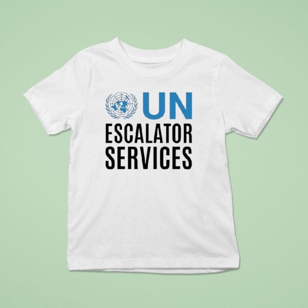 Un Escalator Services Logo T Shirt