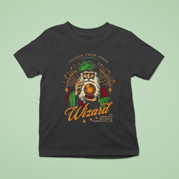 Unlock Your Inner Wizard At Aromag S Botanica T Shirt