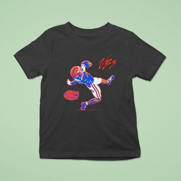 Vernell Brown Iii Florida Gators Football Signature T Shirt
