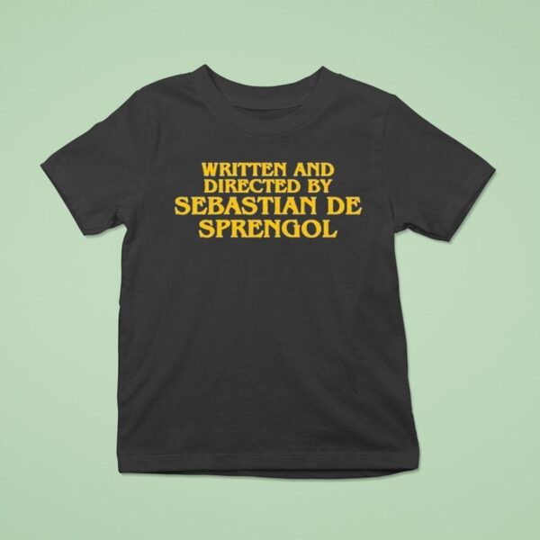 Vianova Written And Directed Sebastian De Sprengol T Shirt