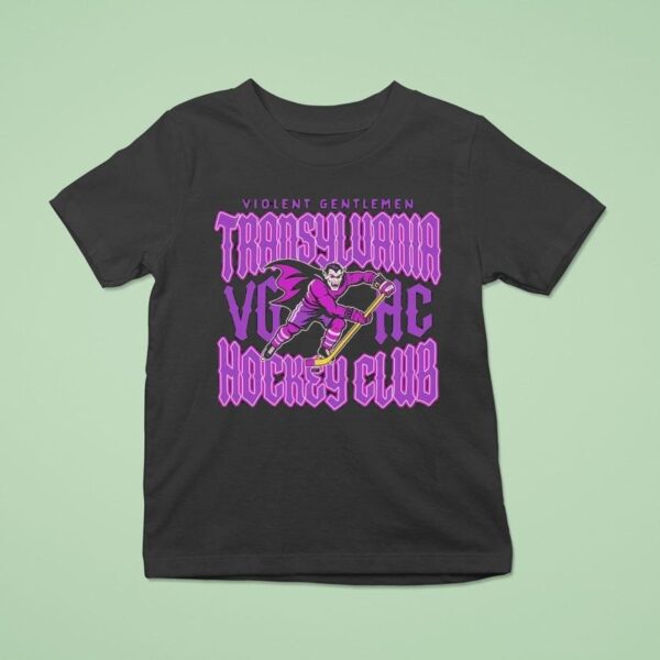 Violent Gentlemen Transylvania Hockey Club Vampire T Shirt