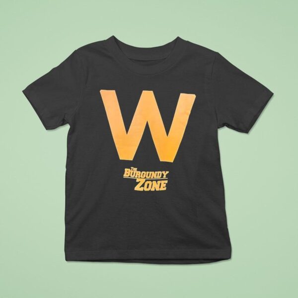 W The Burgundy Zone T Shirt