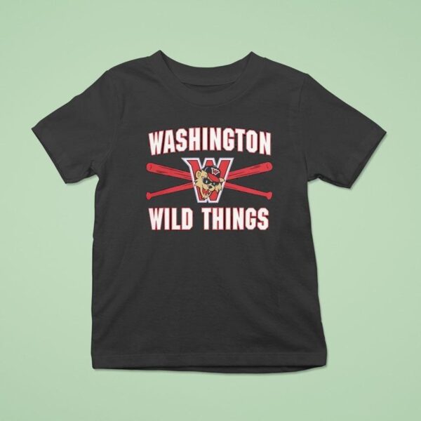 Washington Wild Thing Logo T Shirt