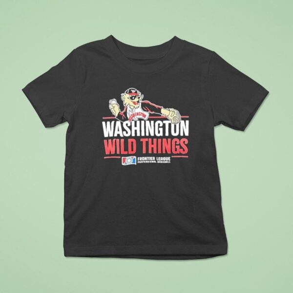 Washington Wild Things Frontier League Professional Baseball T Shirt