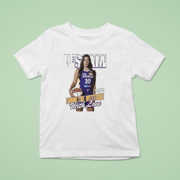 Wslam Kelsey Plum Wnba Season Preview Los Angeles Sparks Basketball T Shirt