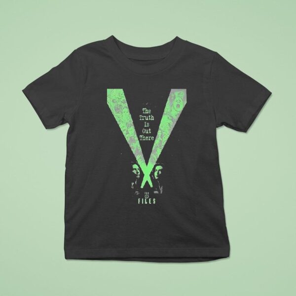 X Files The Truth Is Out There Ufo Conspiracy T Shirt