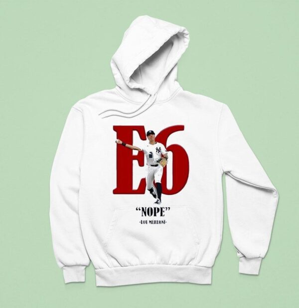 Aaron Judge New York Yankees Nope E Lou Merloni Hoodie