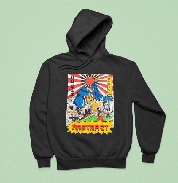 Abstract Denver A Gorilla And A Horse Hoodie