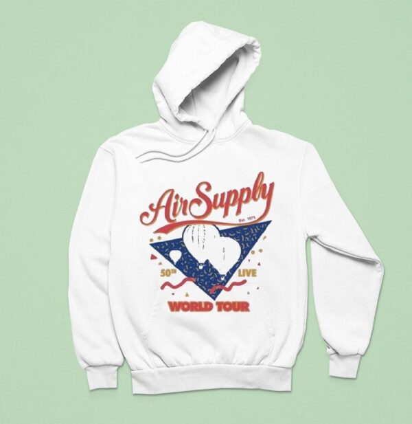 Air Supply Th Live Music World Tour Balloon Est Hoodie