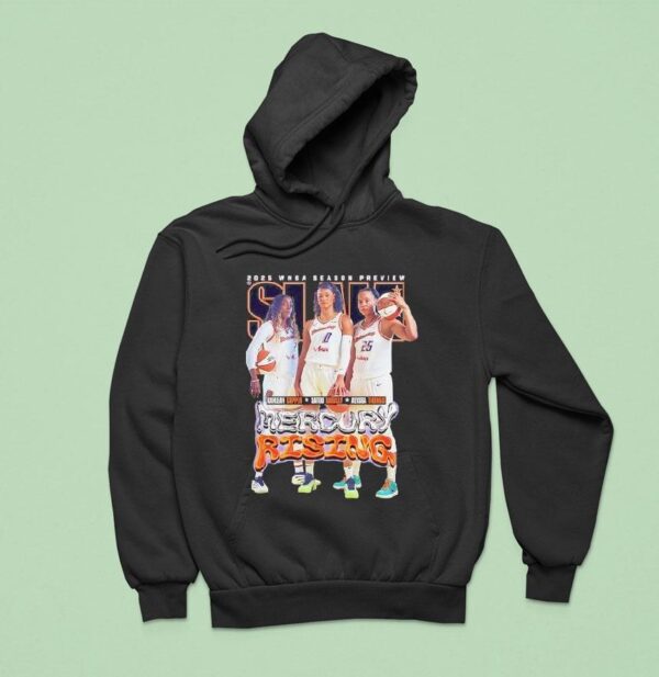 Alyssa Thomas Kahleah Copper And Satou Sabally Slam Wnba Season Preview Phoenix Mercury Hoodie