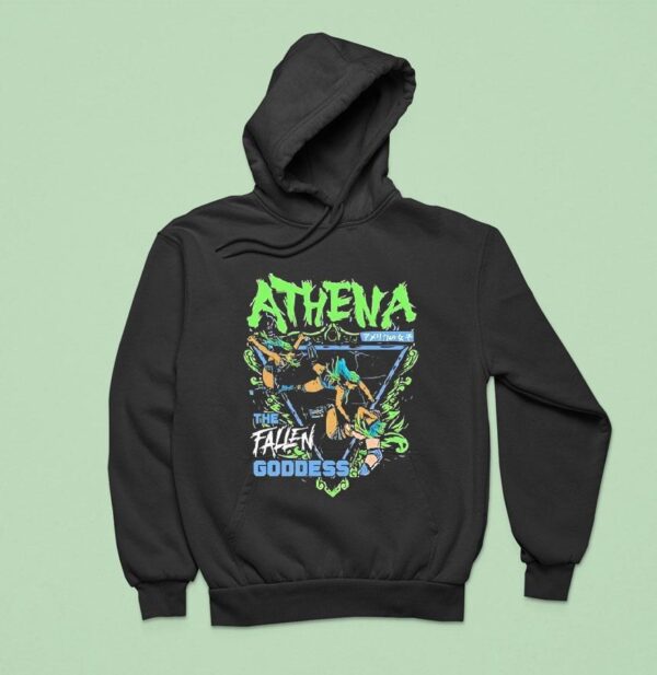 Athena The Fallen Goddess Graphic Hoodie