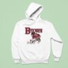 B Town Indiana Hoosiers Mascot Football Hoodie
