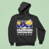 Back Back Back Milwaukee Brewers Nl Central Division Champions Hoodie