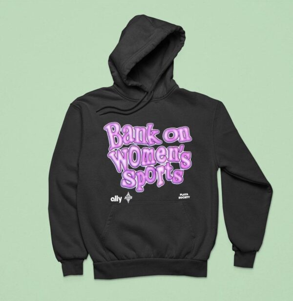 Bank On Women S Sports Wnba Las Vegas Aces Logo Hoodie