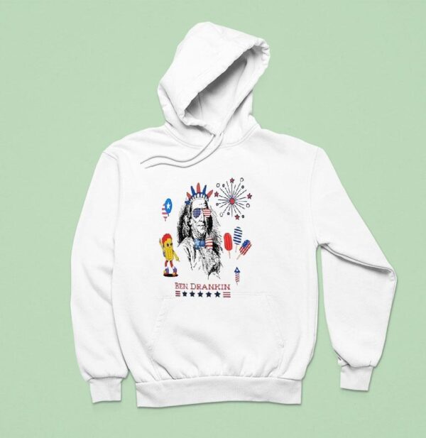 Ben Drankin Firework Usa Hoodie