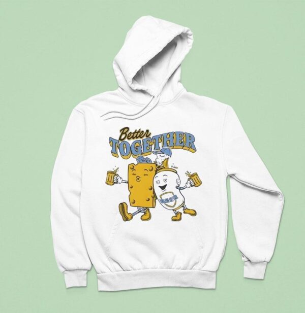 Better Together Wisconsin Lincoln Corn And Beer Masco Hoodie