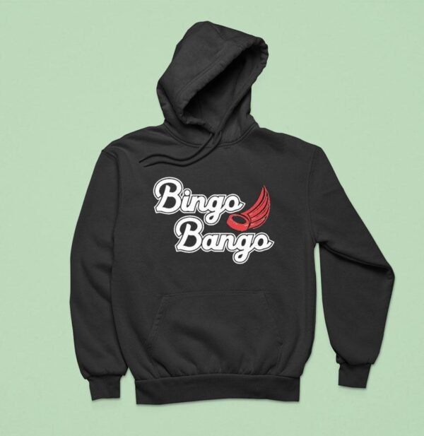 Bingo Bango Detroit Red Wings Hockey Hoodie