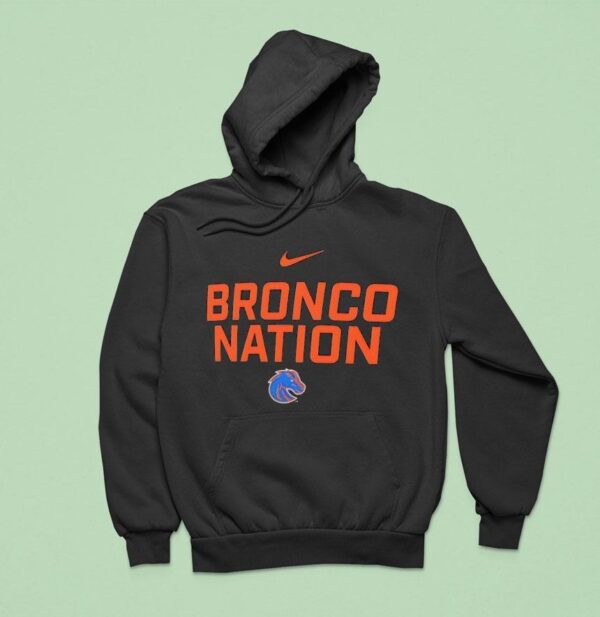 Boise State Broncos Nation Logo Hoodie